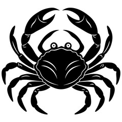 Vector art illustration of a sea crab © Dipok