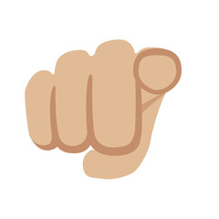 Fist Bump (medium light Skin Tone)