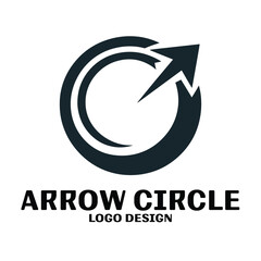 Arrow Circle Vector Logo Design