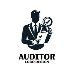 Auditor Vector Logo Design