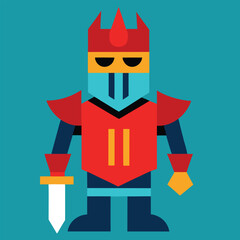 Cartoon castle icon with crown vector design