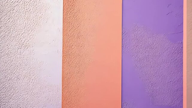 Vibrant color exploration in a creative studio showcasing pastel walls and artistic inspiration Generative AI