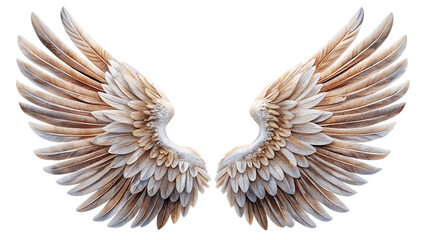 Fototapeta premium wings isolated on white backgroundPNG