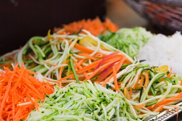 gesunde Salatmischung - Rohkostsalat