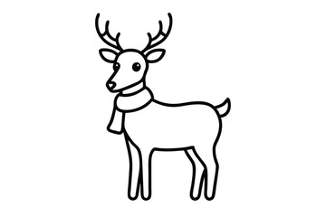 deer vector illustration