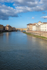 Naklejka premium The Old Town of city of Florence, Italy