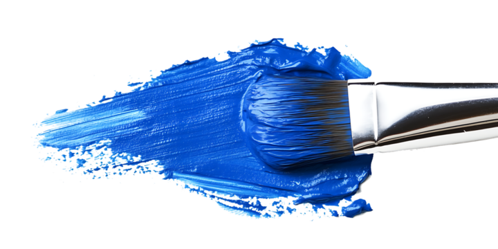 paint brush on white background