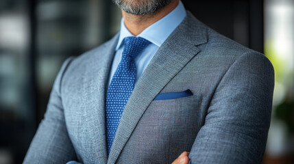 Professional lawyer, suit, half body professional.