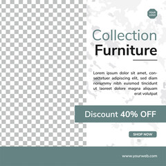 Vector Social Media Post Design Template