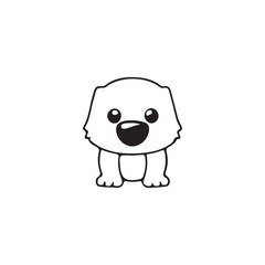 funny cartoon dog