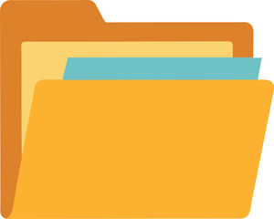 file folder with document icon