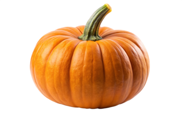 pumpkin- isolated on white background PNG, AI GENERATED
