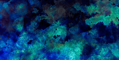 An Abstract Pattern of Water and Grunge Texture