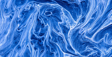 An Abstract Pattern of Water and Grunge Texture