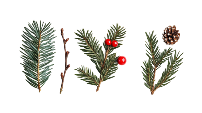 Christmas Pudding for Holiday Festivities - Isolated on White Background