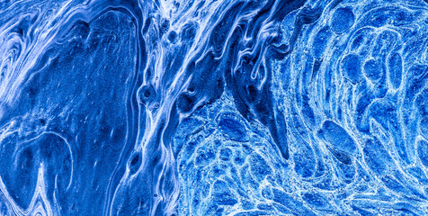 Obraz premium A Seamless Pattern of Artistic Liquid and Ocean Hues