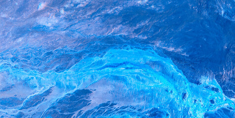 Abstract Art Design Blending Texture, Light, and Water