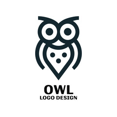 Owl Vector Logo Design