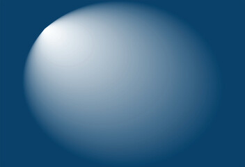 Abstract Blue Gradient Light Background – Glowing Spotlight Effect with Smooth Fade