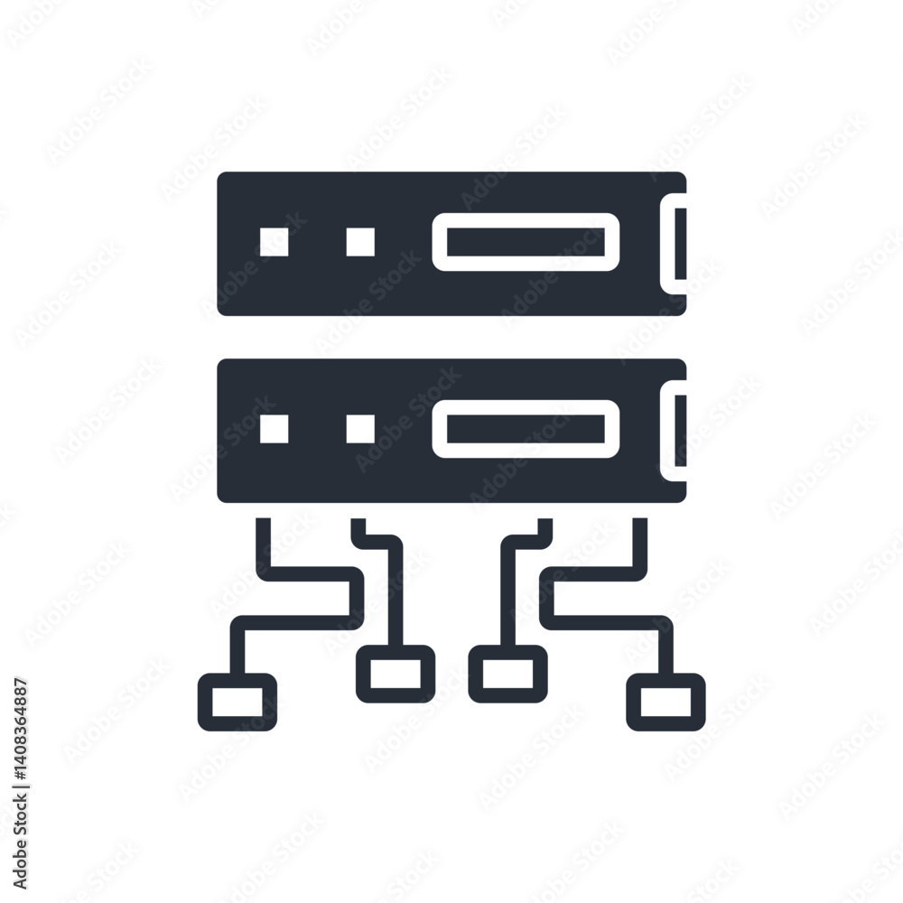 Poster proxy icon. vector.editable stroke.linear style sign for use web design,logo.symbol illustration.
