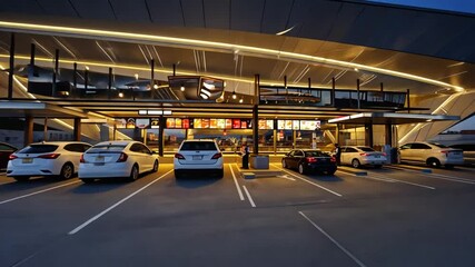 Drive-thru restaurant.