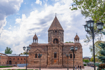 Fototapeta premium Mother Cathedral of Holy Etchmiadzin, Armenia