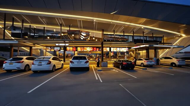 Drive-thru restaurant.