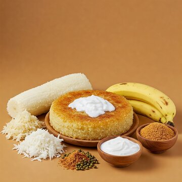Vietnamese  food Khoai M&igrave; Nướng Chay &ndash; Grilled Cassava Cake