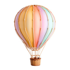 3D Gradient Balloon on transparent background