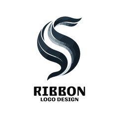Ribbon Vector Logo Design