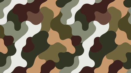 Fototapeta premium Classic Camouflage Pattern