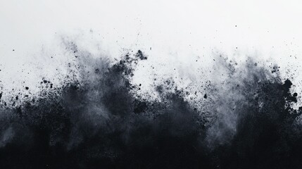 Fond dÃ©gradÃ© granuleux noir blanc texture de bruit gris foncÃ© monochrome rÃ©tro toile de fond design espace de copie