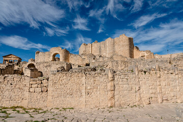 Fototapeta premium Ruins of Roman temples in Dougga, Tunisia