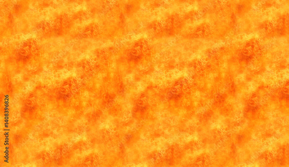 Poster burning fire texture with towering flames generating intense heat, representing destructive energy a