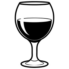 glass of white wine