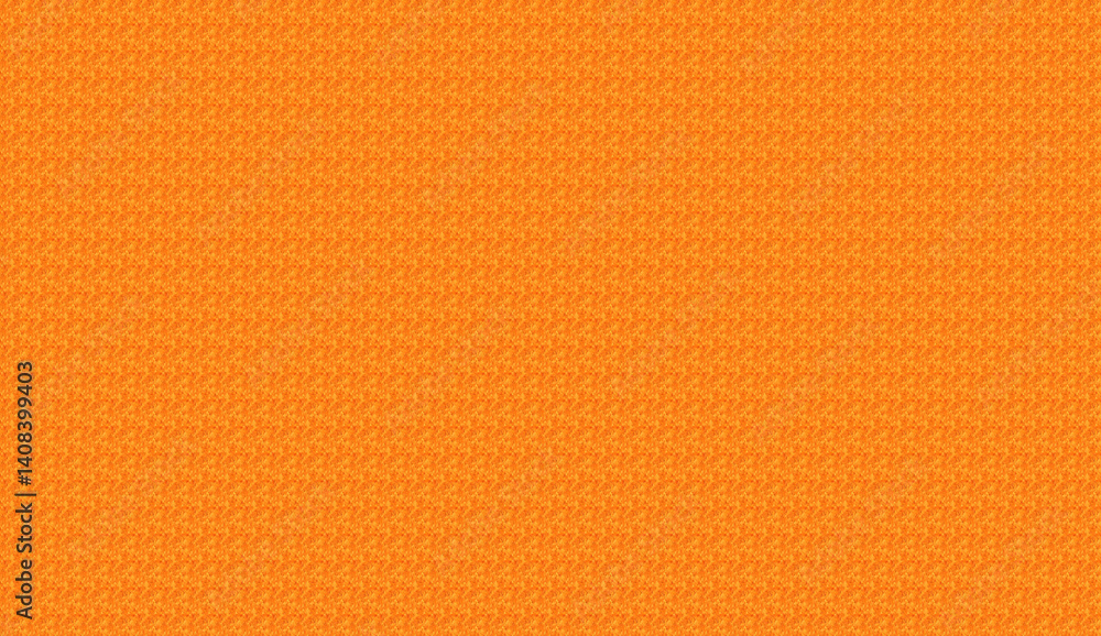 Poster vibrant orange textured surface generating seamless pattern, serving as dynamic background for web d