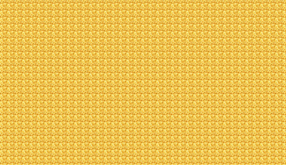 Seamless golden texture creating a repetitive pattern, ideal for backgrounds, textures, and decorative purposes, adding a touch of elegance and luxury to designs