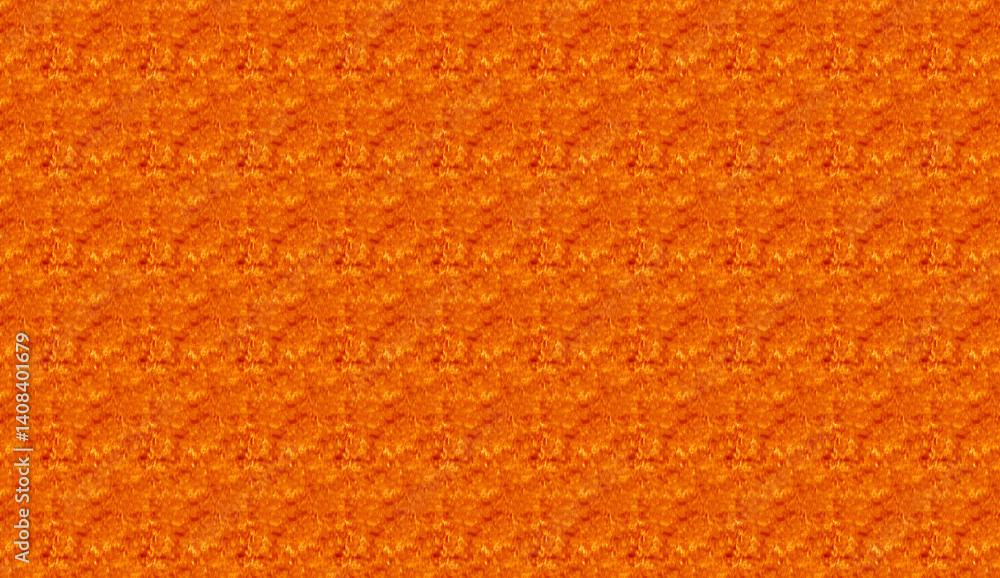 Poster seamless orange texture featuring intricate surface pattern, delivering vibrant visual depth for gra