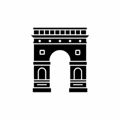 creative details Roman Arch Icon Vector Illustration