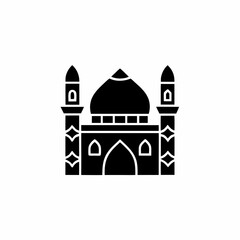 creative details Mosque Icon Vector Illustration 