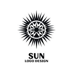 Sun Vector Logo Design