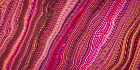 Liquid and Water Patterns in a Grunge Art Illustration