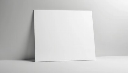 Naklejka premium Brown Paper Bag on Polished Floor for Creative Mockups