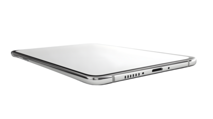 Modern Smartphone Design with Sleek Edges and Minimalist Back Panel