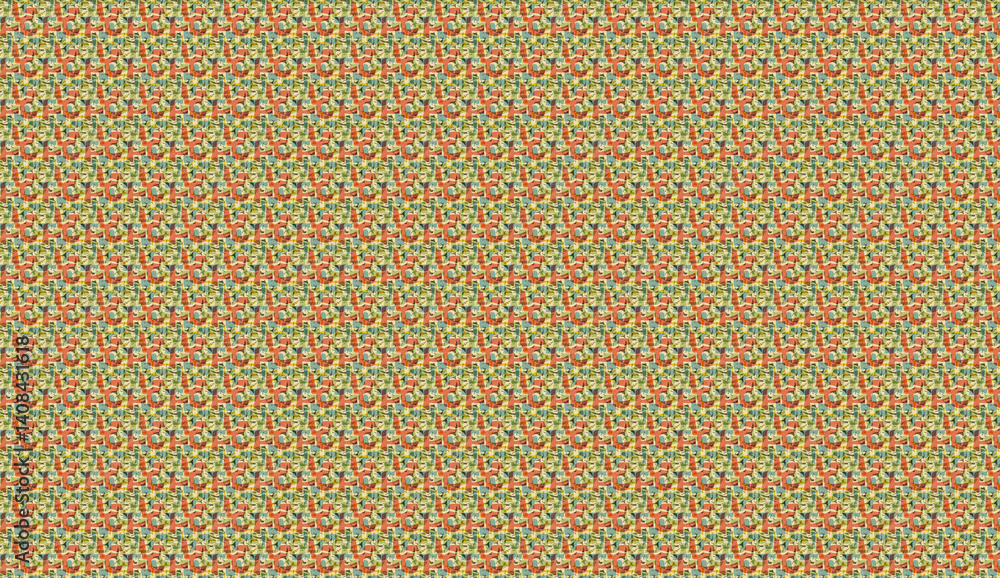 Poster seamless repeating pattern forming an abstract textured background with geometric shapes in various 
