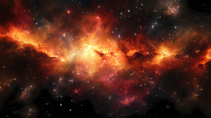 Naklejka premium ethereal cosmic entities