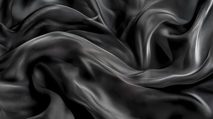 Obraz premium Flowing translucent fabric mockup close-up photo. ai generated. Nebular Fabric. Illustration