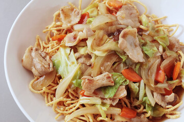 あんかけかた焼きそば