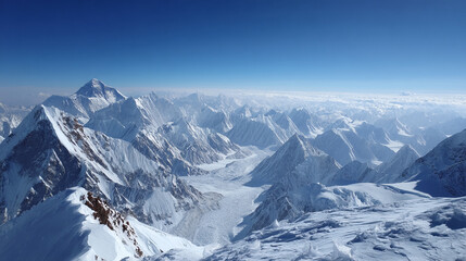 Spectacular Breathtaking View From The Top Of The Summit Showcasing Nature's Splendor And Inspiring Tranquility