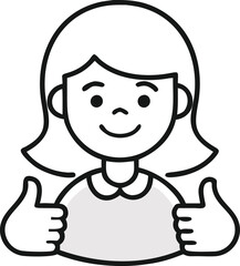 Obraz premium Smiling Girl